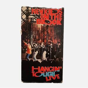 New Kids on the Block Hangin’ Tough Live Tour VHS 90s